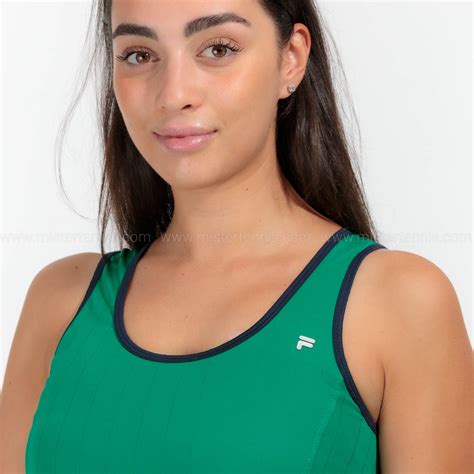 Fila Yule Womens Tennis Tank Ultramarine Green