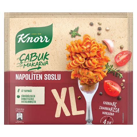 Knorr Çabuk Makarna XL Napoliten Soslu 92 G Macroonline