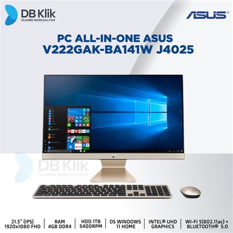 Jual Pc Aio Asus V Gak Ba W Celeron J Gb Tb Nodvd Windows