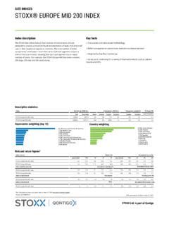 STOXX® EUROPE 600 INDEX / stoxx-174-europe-600-index.pdf / PDF4PRO