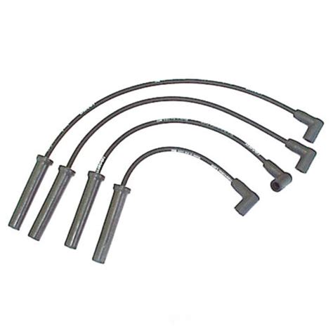 DENSO SPARK PLUG WIRES SET OF 4 NEW SATURN SL1 SL SC1 SW1 1993 1999 671