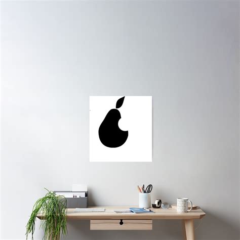 "apple logo parody" Poster for Sale by Flashboy | Redbubble