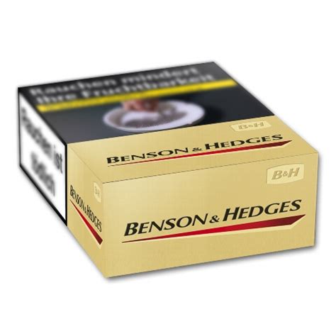 Benson Hedges Zigaretten Gold 10x20 Online Kaufen Für nur 92 00