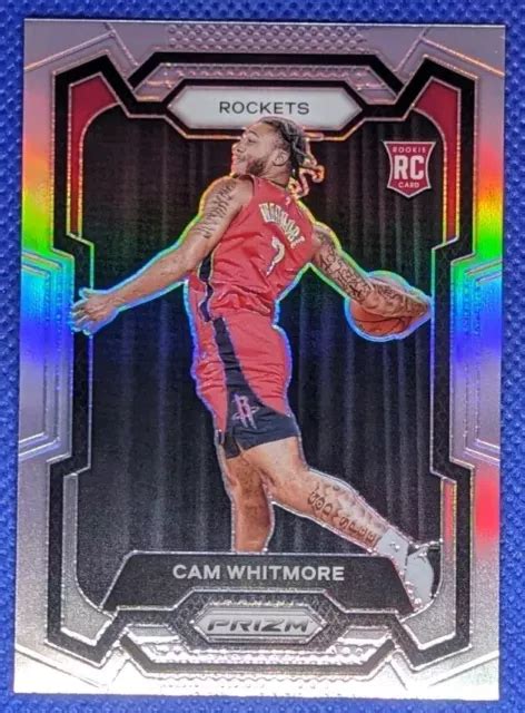 Panini Prizm Cam Whitmore Rc Argento Prizm Houston Rockets