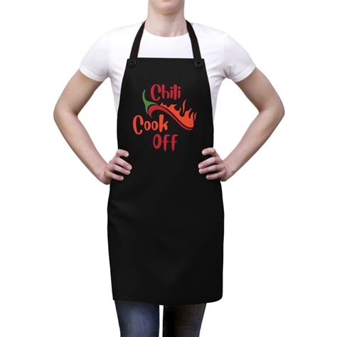 Chili Cook Off Apron Custom Chili Cook Off Add Date Year Team Name