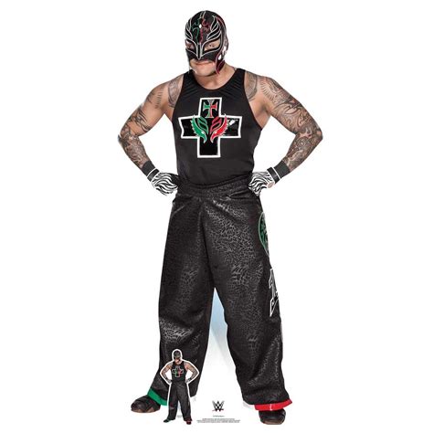 Rey Mysterio Hands On Hips Wwe Lifesize Cardboard Cutout Standee