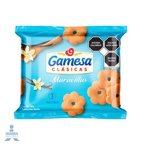 Galletas Gamesa Maravillas G Ibarra Mayoreo