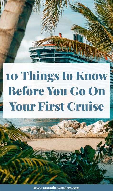 10 Tips For Your First Cruise • First Timers Guide • Amanda Wanders