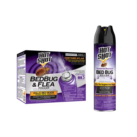 Shop Hot Shot Bedbug And Flea Fogger And Aerosol Bundle At Lowes