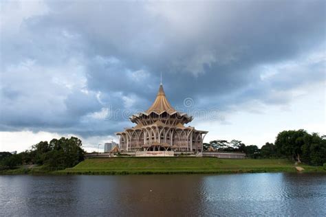 State Assembly Building, Sabah Editorial Photography - Image of glass ...