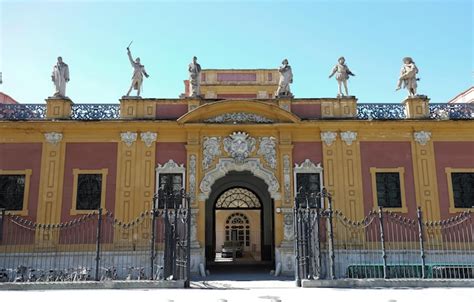 Fachada Barroca Del Palacio De San Telmo En Sevilla En El D A Soleado