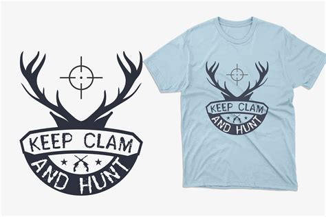 Hunting T Shirt Design With Deer Graphic By Masum Bhuiyan · Creative