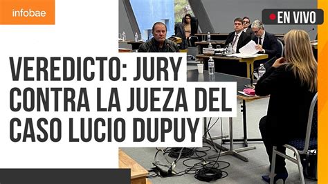 Absolvieron A La Jueza Que Entregó A Lucio Dupuy A Sus Asesinas Youtube