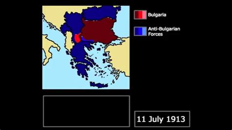 Wars The Second Balkan War 1913 Every Day Youtube