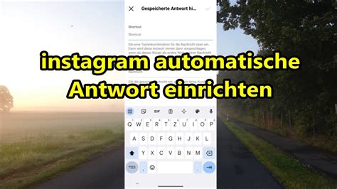 Instagram Automatische Antwort Einrichten So Mit Gespeicherten