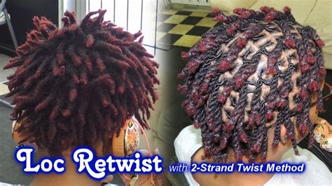 Short Two Strand Twist Locs Styles