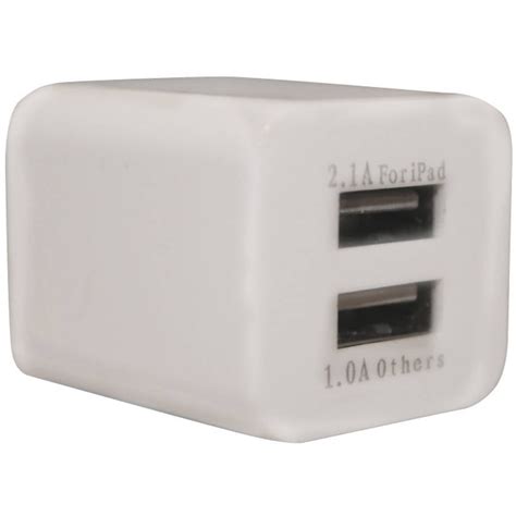 ChromaCast 12-Watt Dual USB Wall Plug Adapter - Walmart.com