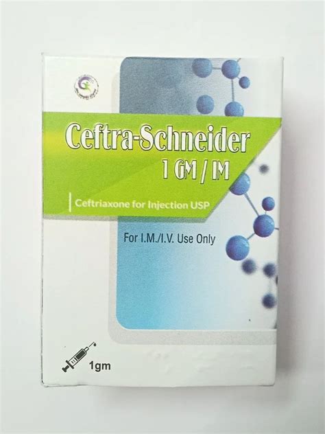 Ceftriaxone Liquid 1gm Cefepime Schneider Injection For Clinical At