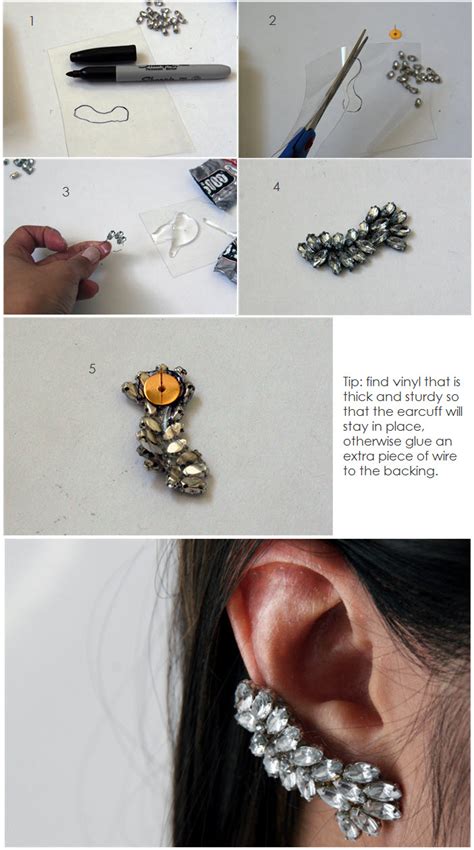 Diy Crystal Ear Cuff My Little Secrets