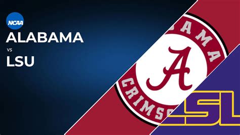 How to watch Alabama Crimson Tide vs. LSU Tigers: Live stream info, TV ...