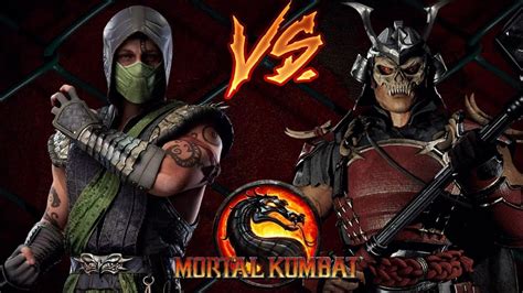 Reptile Mk1 New Era Vs Shao Khan Mortal Kombat 9 Mod Youtube