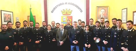 22 Nuovi Agenti Di Polizia In Servizio Alla Questura Di Agrigento