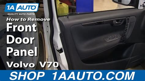 How To Install Remove Replace Front Door Panel Volvo V Youtube