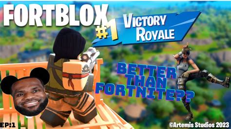 First Time Playing Fortblox Youtube