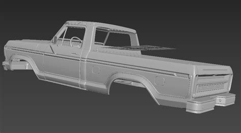 Stl File Ford F25078 Rc Body 🚙・3d Printer Design To Download・cults