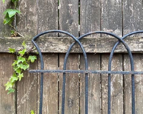 Antique Fence Wrought Iron Fence 1800s Gate Ornate Old | Etsy