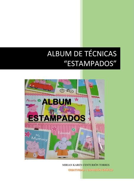 Album De T Cnicas Mirian Karen Centuri N Torres Udocz