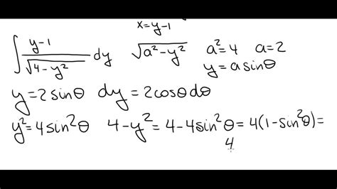 Trig Substitution 10 Youtube