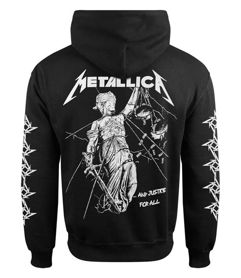 Bluza METALLICA AND JUSTICE FOR ALL Kangurka Z Kapturem Sklep