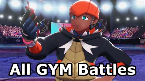 Pokemon Sword And Shield All Gym Battles Youtube