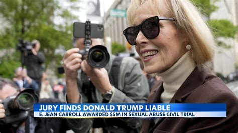 Jury Finds Donald Trump Liable In Sex Assault Case Awards Victim