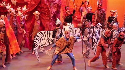 The Lion King Musical 2015 Circle Of Life YouTube