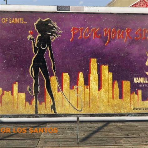 Vanilla Unicorn Billboard Ad Gta Mod