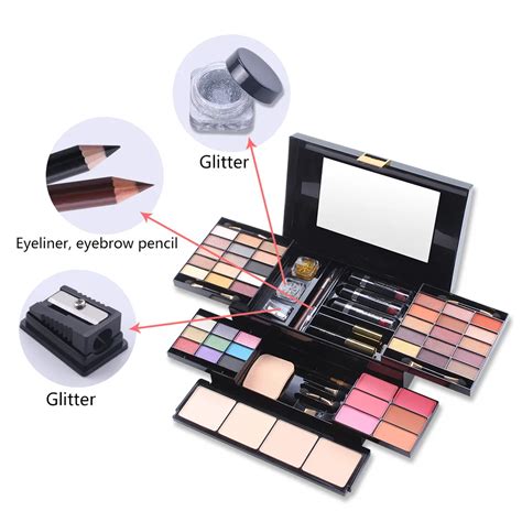 Miss Rose Professional 39 Colors Eyeshadow Make Up Artist Case Set