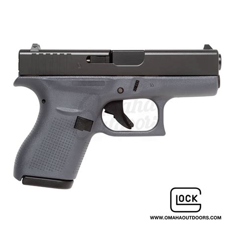 Glock 42 6 RD 380 ACP Gray Pistol - Omaha Outdoors