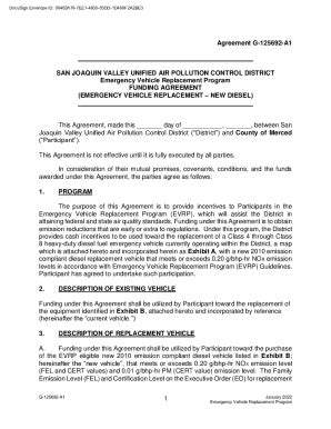 Fillable Online Web2 Co Merced Ca Agreement G 125692 A1 Merced County