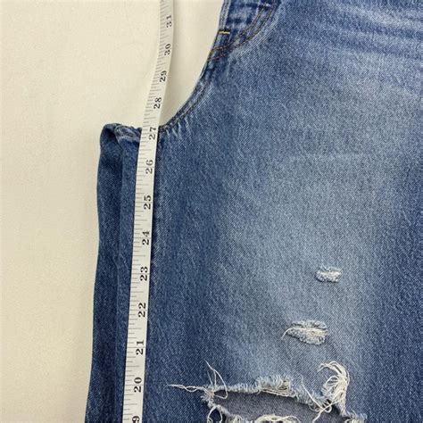 Levi S Jeans Vintage Levis Butt Rip Ass Rip Ribcage Straight Ankle Jeans Poshmark