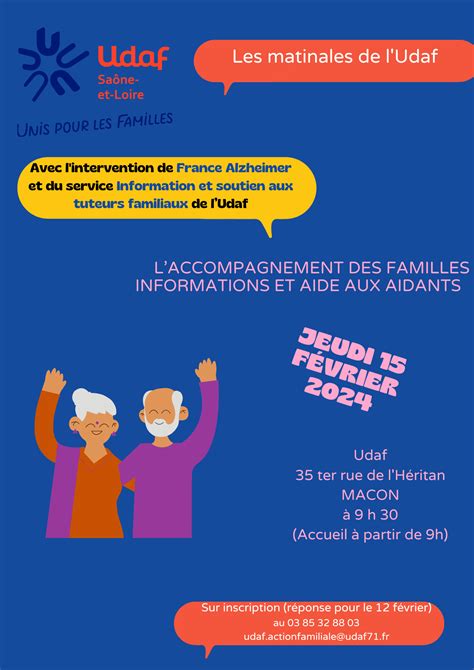 Lunion D Partementale Des Associations Familiales Udaf Propose