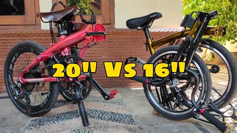 Pilih 20 Atau 16 Inch Tips Memilih Sepeda Lipat YouTube