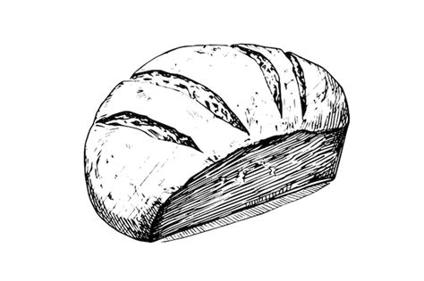 Premium Vector Loaf Of Bread Vector Hand Drawn Vintage Engraving