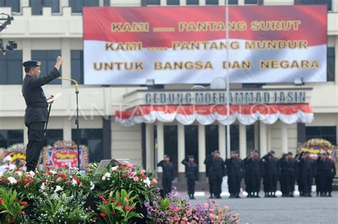 Hut Ke 71 Korps Brimob Antara Foto