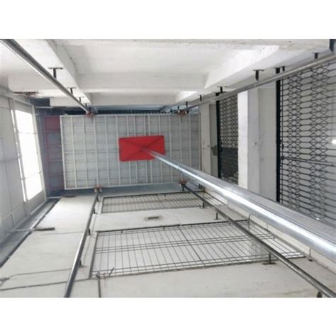 Mild Steel Hydraulic Cage Lift Capacity 3 4 Ton For Factories At Rs