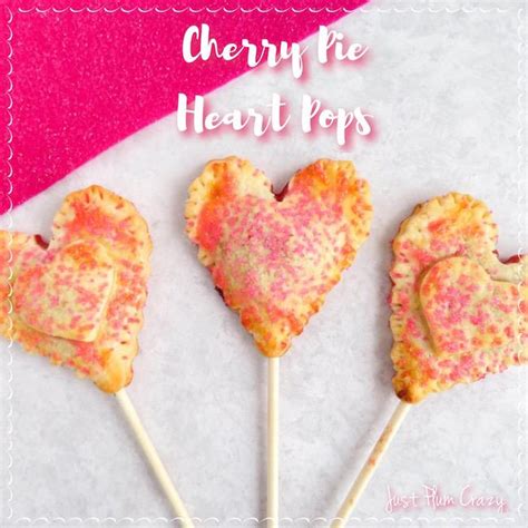 Heart Shaped Cherry Pie Pops Recipe For Valentine S Day