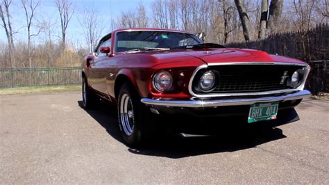 Candy Apple Red 1969 Ford Mustang