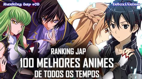 100 Melhores Animes De Todos Os Tempos Para Os Japoneses YouTube