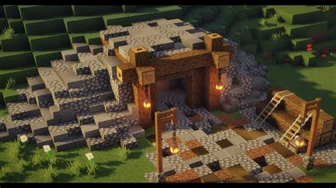 10+ Amazing Mine Entrance Design Ideas for Minecraft - TBM ...